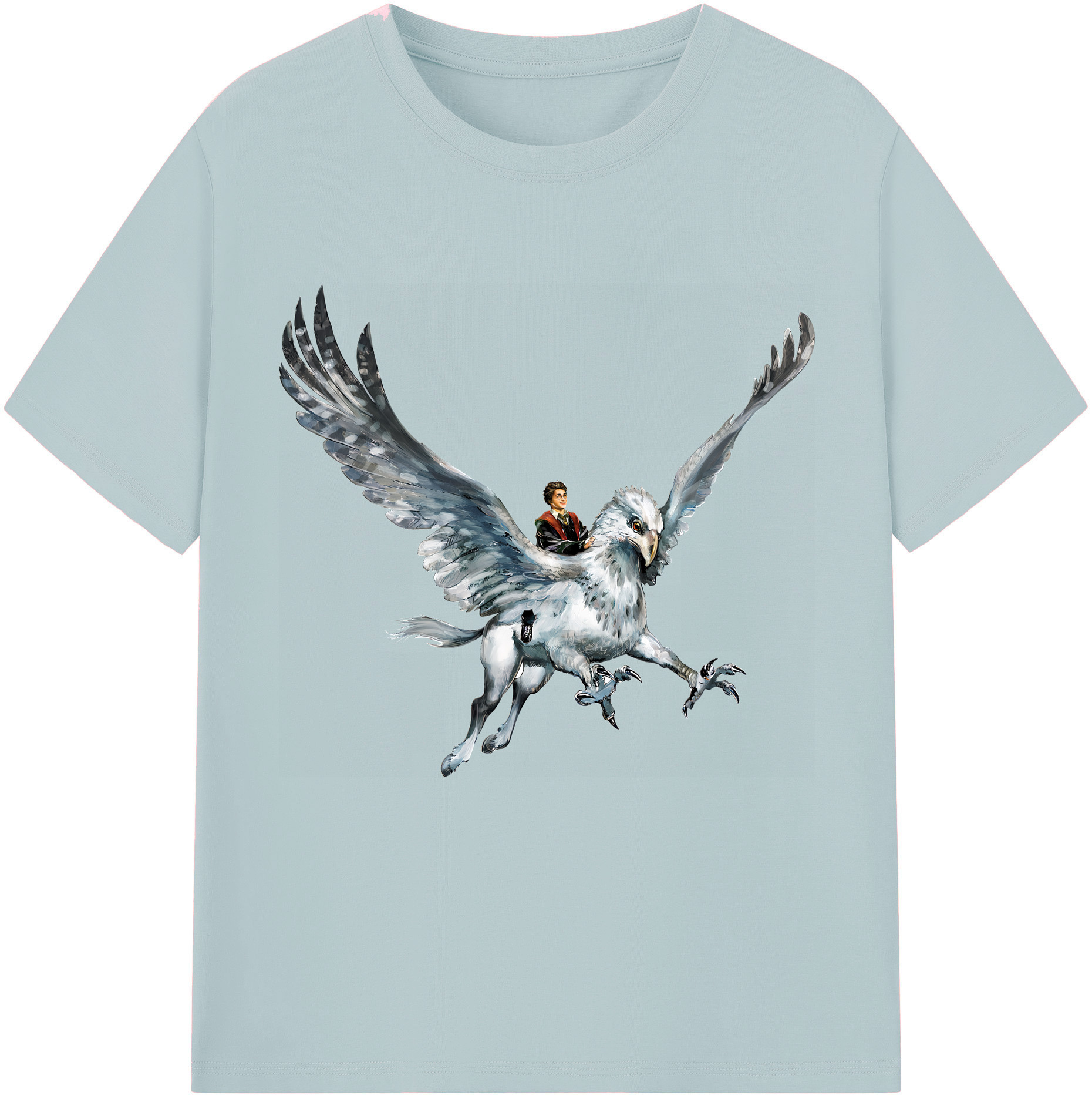 （画像用） Harry Potter ハリー・ポッターシリーズ 綿100％半袖Tシャツ（フロントプリント）